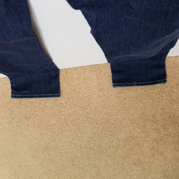 Levi's jeans 27 724 High Rise Straight Crop denim whiskered 58825-0055 - Picture 12 of 15